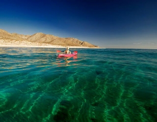  Kayak in the sea 